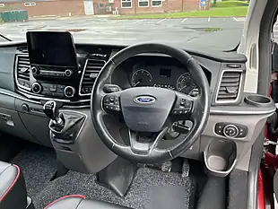 Used 2021 Ford Transit Custom Limited 5 SEAT Campervan Red - Interior and Exterior details 9