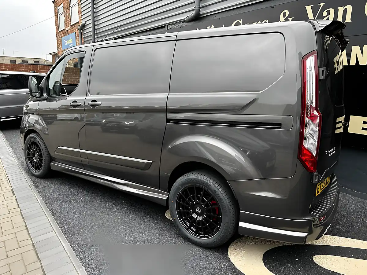 Used 2021 Ford Transit Custom Limited Agate Black - Interior and Exterior details 4