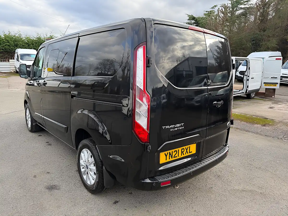 Used 2021 Ford Transit Custom Limited Black - Interior and Exterior details 9