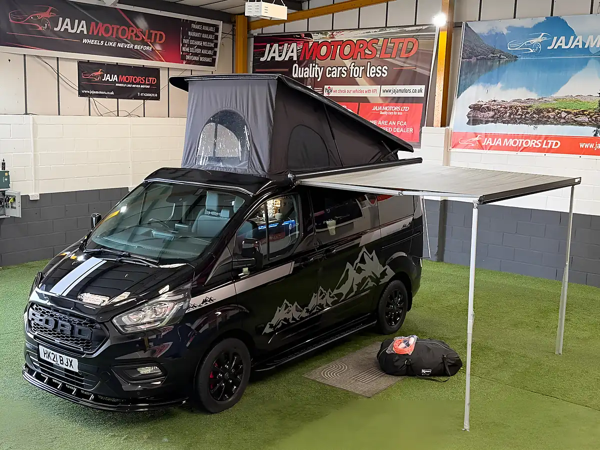 Used 2021 Ford Transit Custom Limited Black - Interior and Exterior details 13