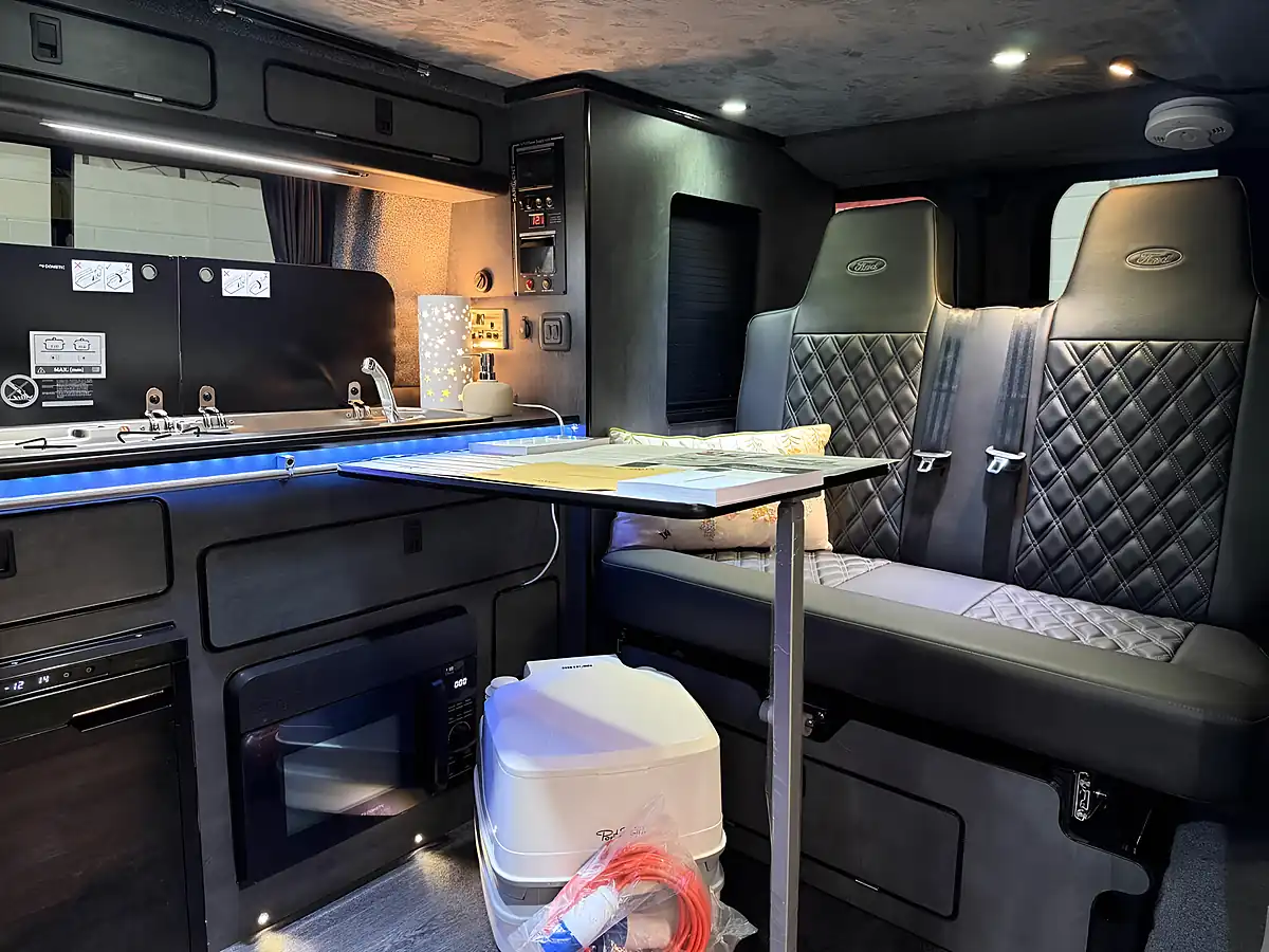 Used 2021 Ford Transit Custom Limited Black - Interior and Exterior details 2