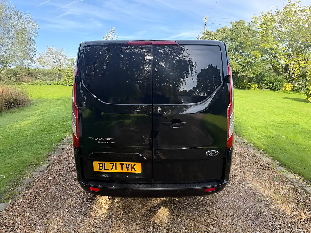 Used 2021 Ford Transit Custom Limited Black - Interior and Exterior details 4