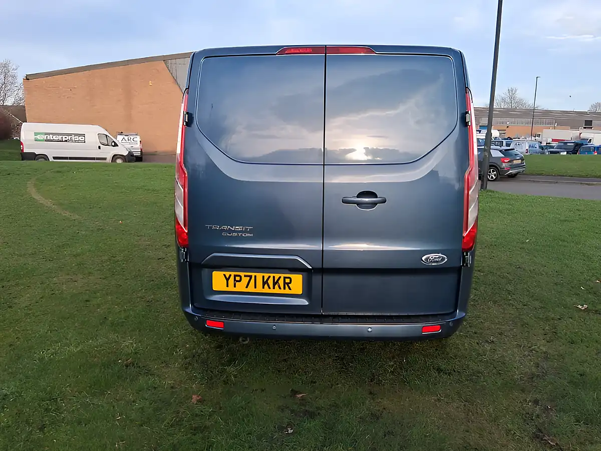 Used 2021 Ford Transit Custom Limited Blue - Interior and Exterior details 4