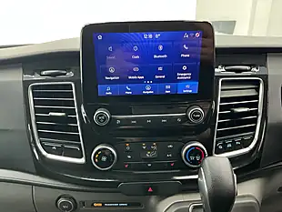 Used 2021 Ford Transit Custom Limited Crew Van Double Cab Chrome Blue - Interior and Exterior details 13