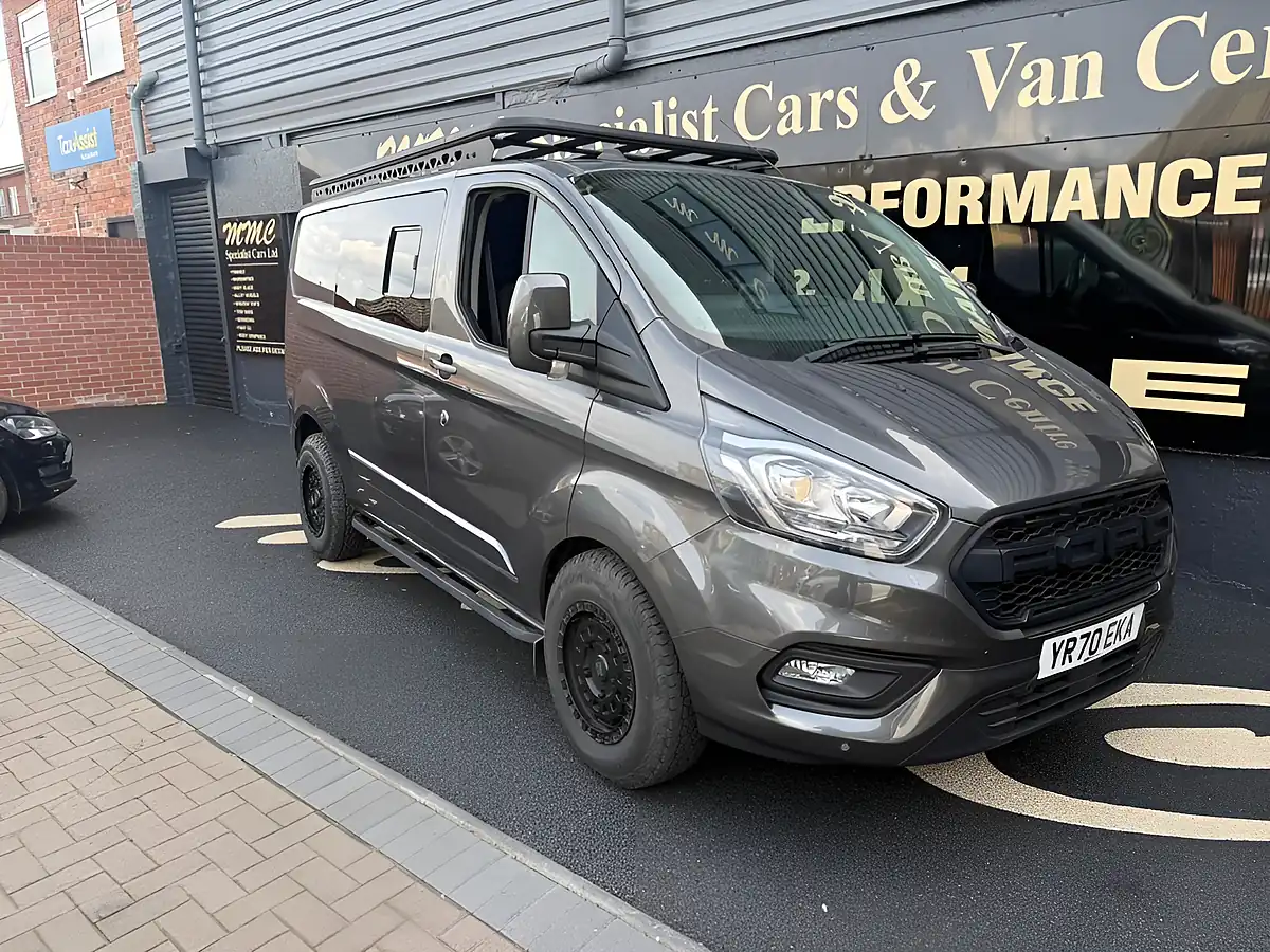 Used 2021 Ford Transit Custom Limited Grey - Front View