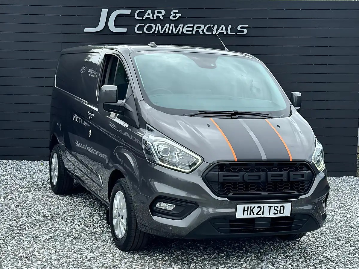 Used 2021 Ford Transit Custom Limited Grey - Front View
