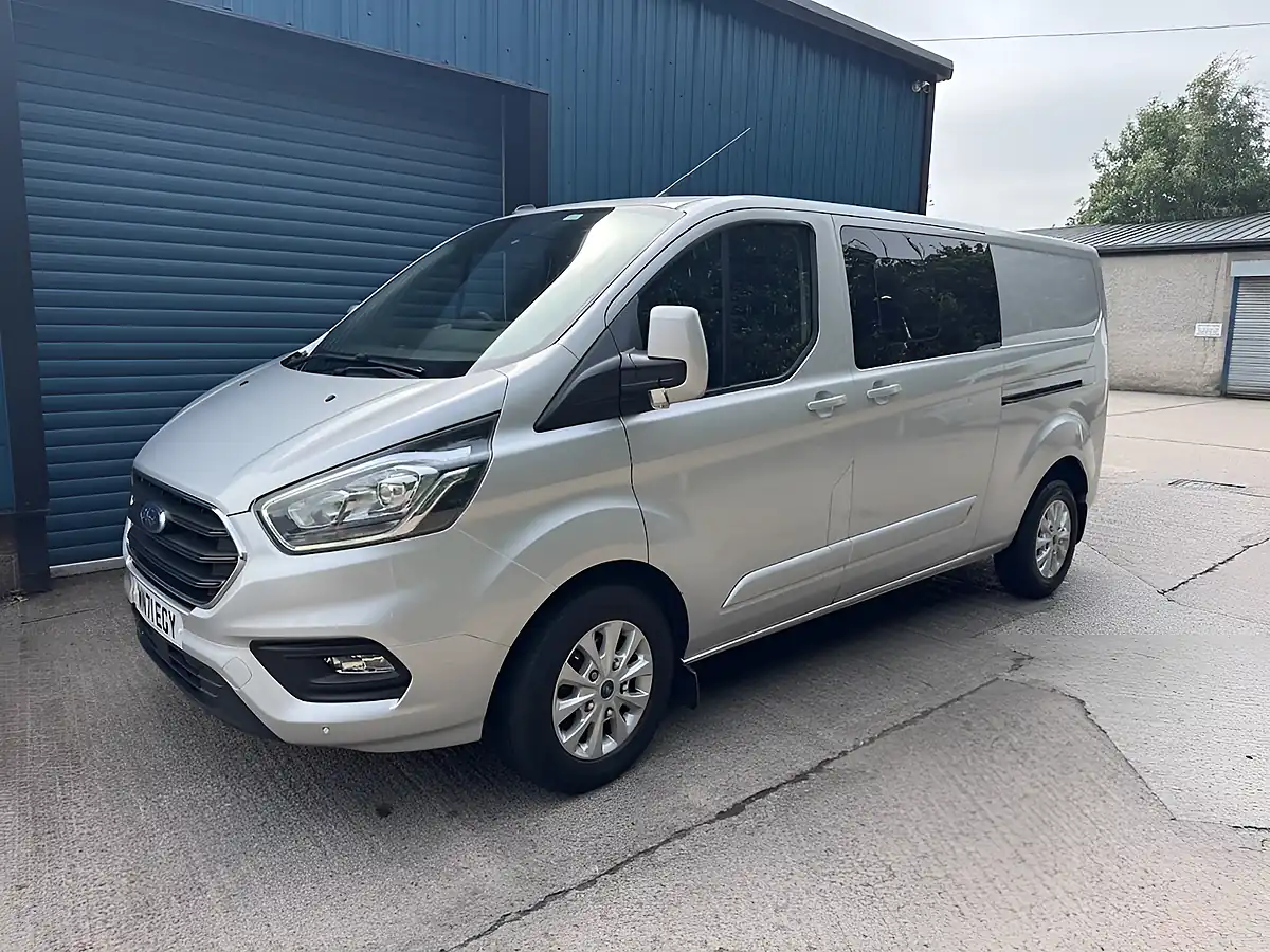 Used 2021 Ford Transit Custom Limited Moondust Silver - Interior and Exterior details 8