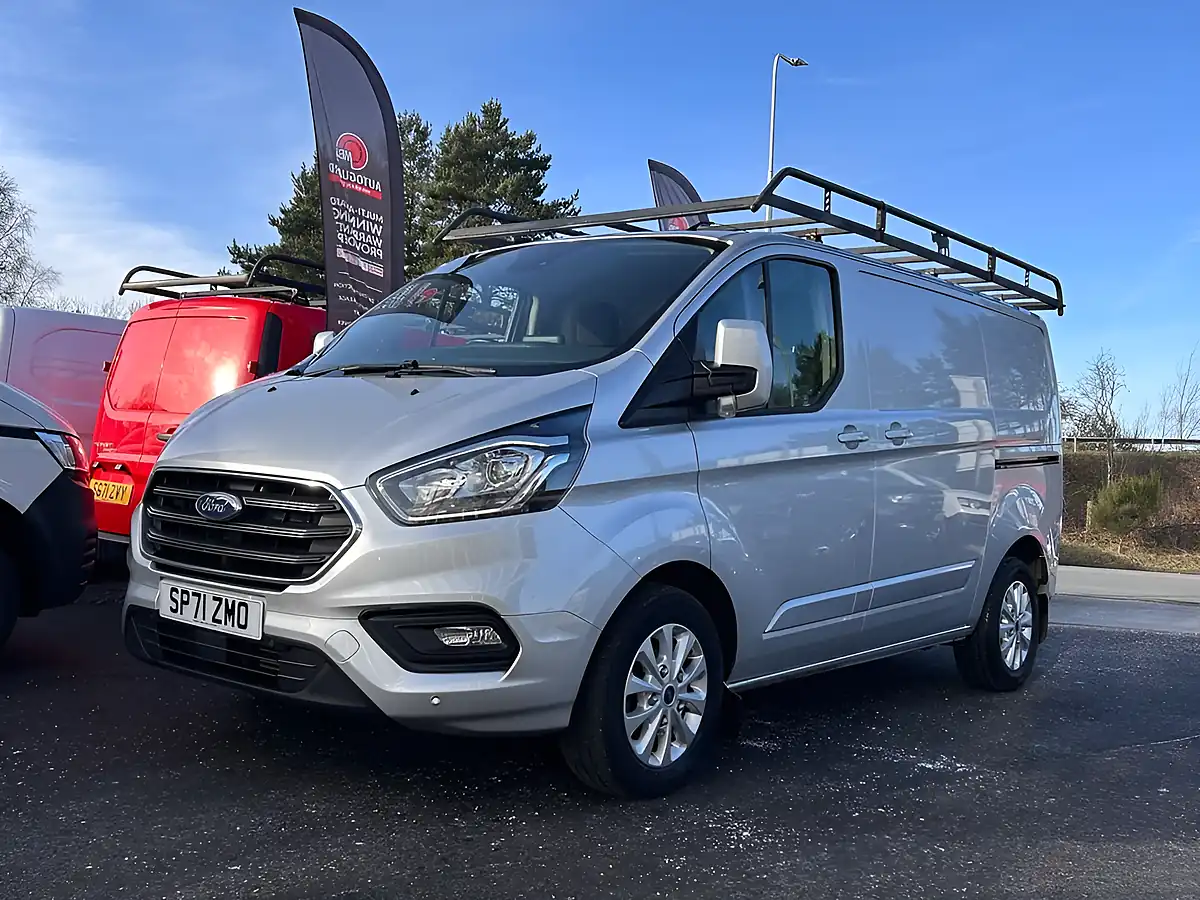 Used 2021 Ford Transit Custom Limited Moondust Silver - Interior and Exterior details 10