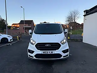 Used 2021 Ford Transit Custom Limited Ms-Rt White - Interior and Exterior details 10
