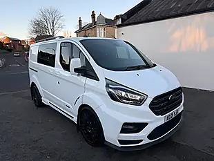 Used 2021 Ford Transit Custom Limited Ms-Rt White - Interior and Exterior details 12