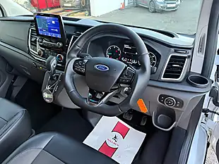 Used 2021 Ford Transit Custom Limited Ms-Rt White - Interior and Exterior details 16