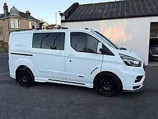 Used 2021 Ford Transit Custom Limited Ms-Rt White - Interior and Exterior details 2