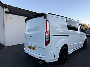 Used 2021 Ford Transit Custom Limited Ms-Rt White - Interior and Exterior details 4