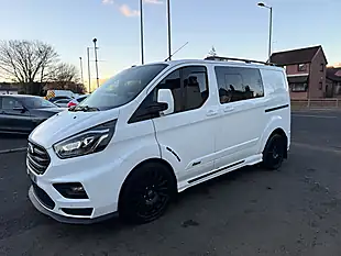 Used 2021 Ford Transit Custom Limited Ms-Rt White - Interior and Exterior details 9