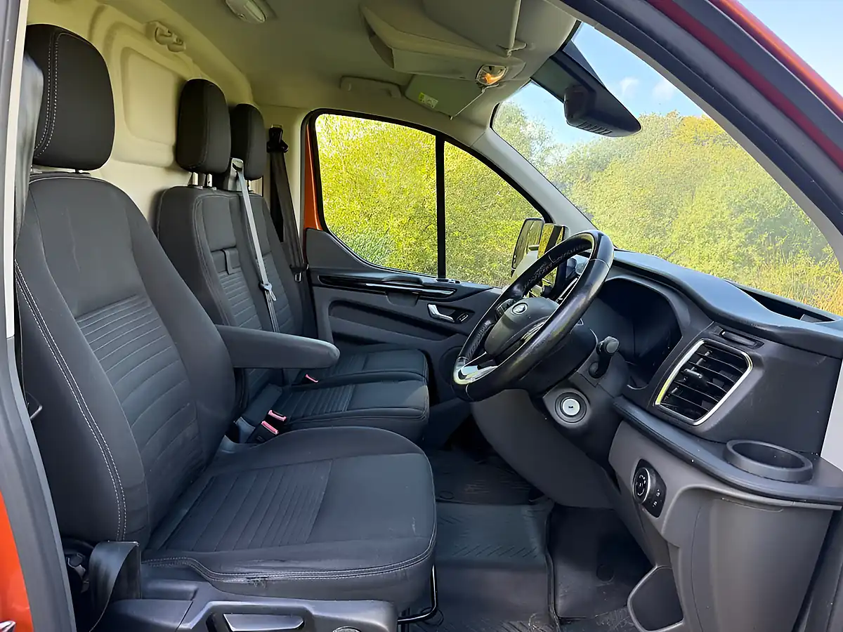 Used 2021 Ford Transit Custom Limited Orange - Interior and Exterior details 16