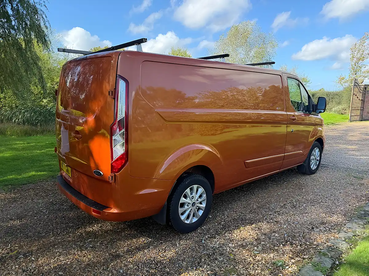 Used 2021 Ford Transit Custom Limited Orange - Interior and Exterior details 5
