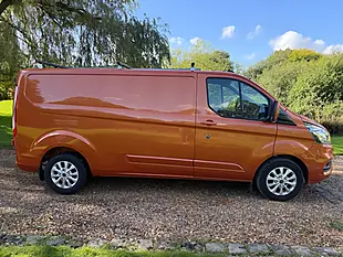 Used 2021 Ford Transit Custom Limited Orange - Interior and Exterior details 6
