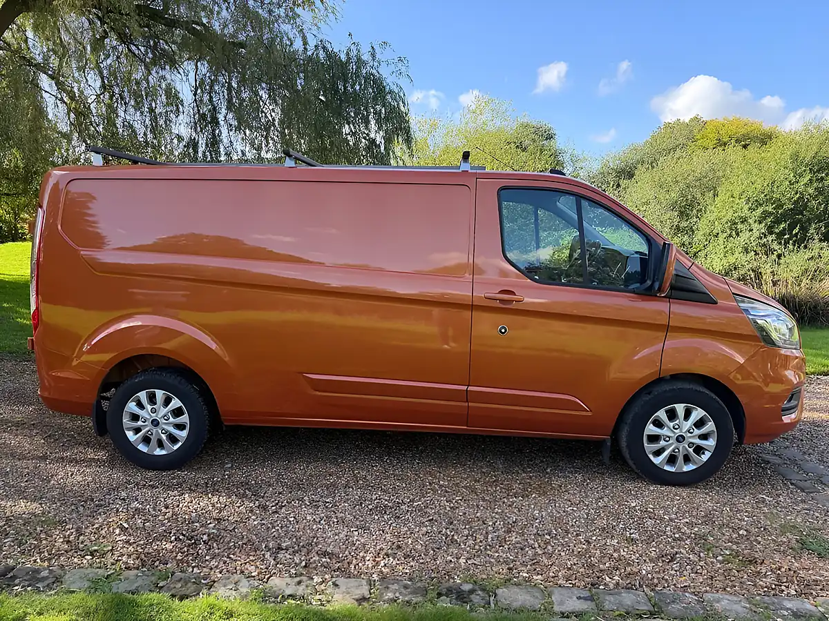 Used 2021 Ford Transit Custom Limited Orange - Interior and Exterior details 6