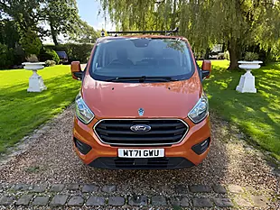 Used 2021 Ford Transit Custom Limited Orange - Interior and Exterior details 8