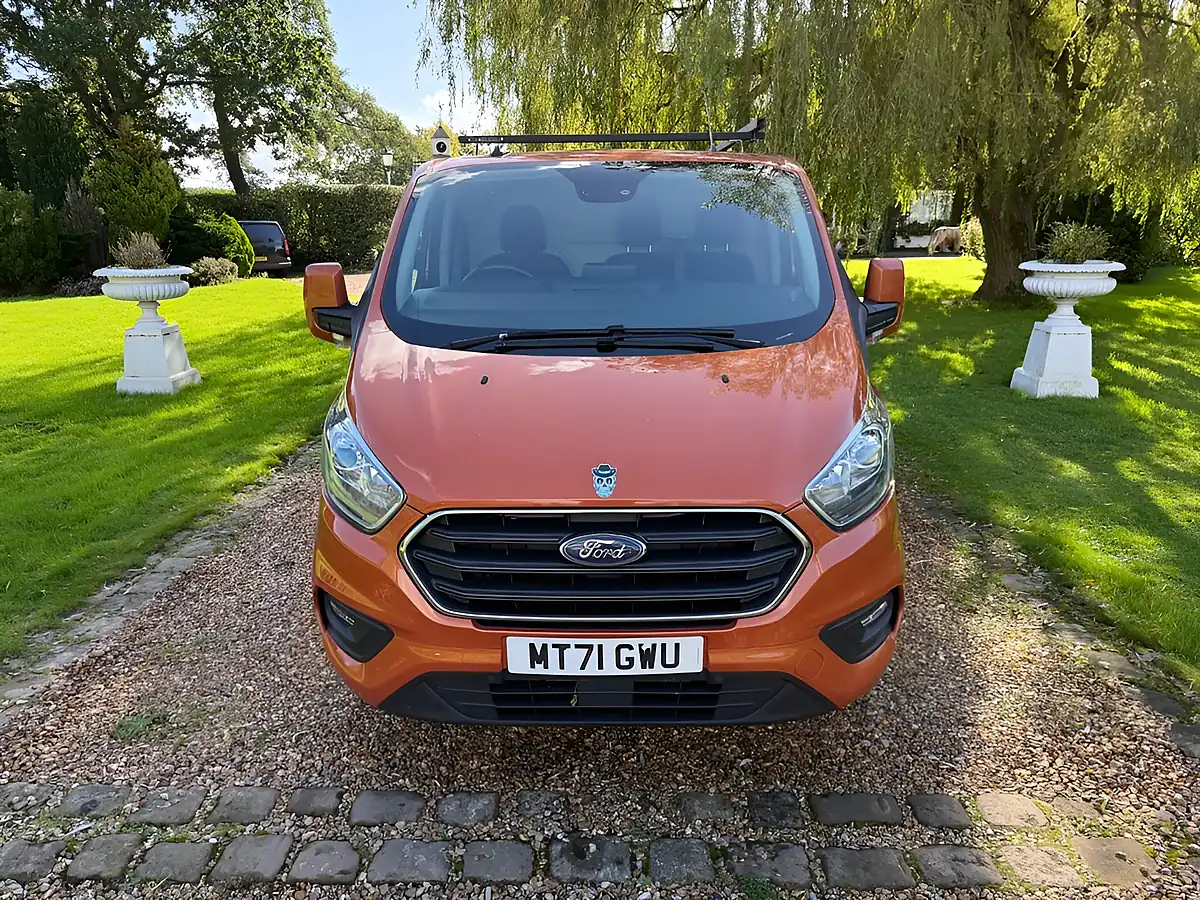 Used 2021 Ford Transit Custom Limited Orange - Interior and Exterior details 8