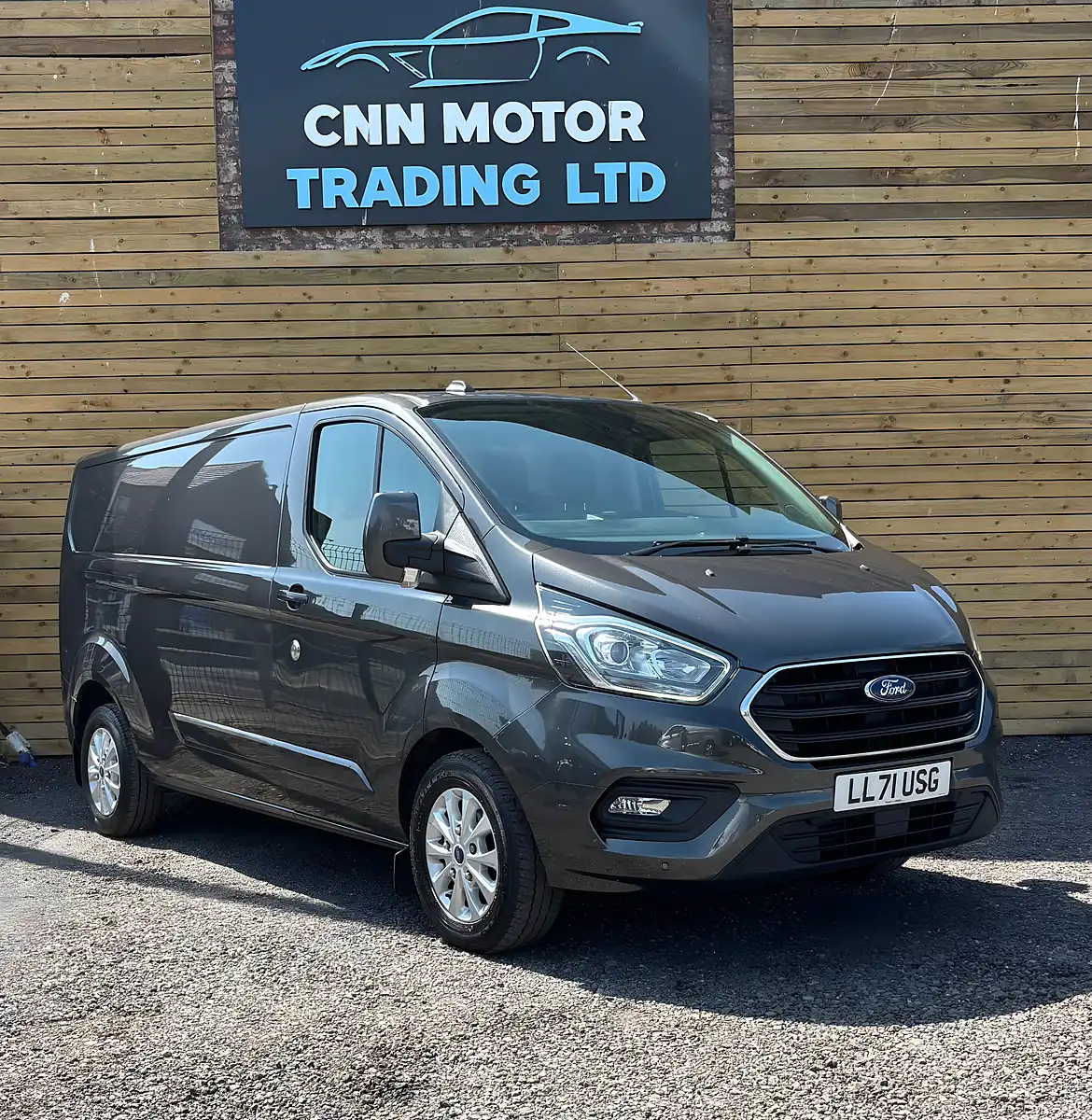 Used 2021 Ford Transit Custom Limited Panel Van Grey - Front View
