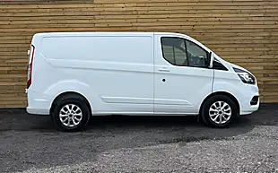 Used 2021 Ford Transit Custom Limited Panel Van White - Interior and Exterior details 2