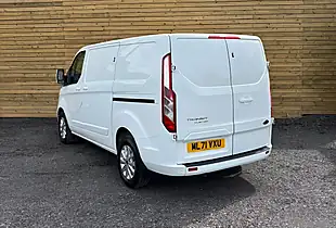 Used 2021 Ford Transit Custom Limited Panel Van White - Interior and Exterior details 5