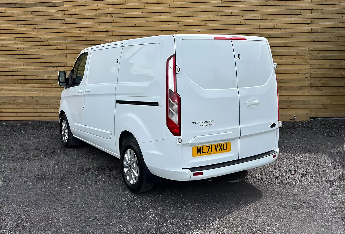Used 2021 Ford Transit Custom Limited Panel Van White - Interior and Exterior details 5