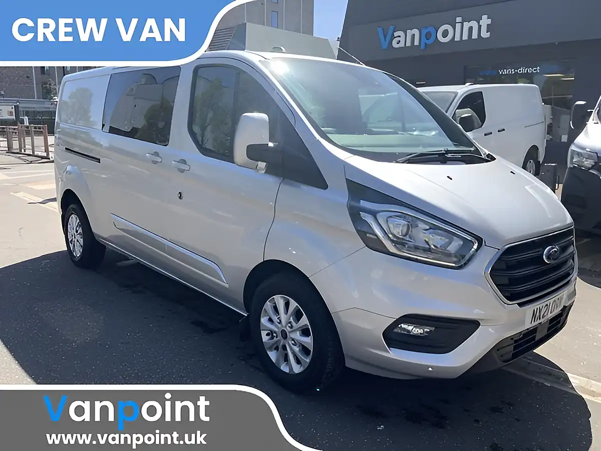 Used 2021 Ford Transit Custom Limited Silver - Front View