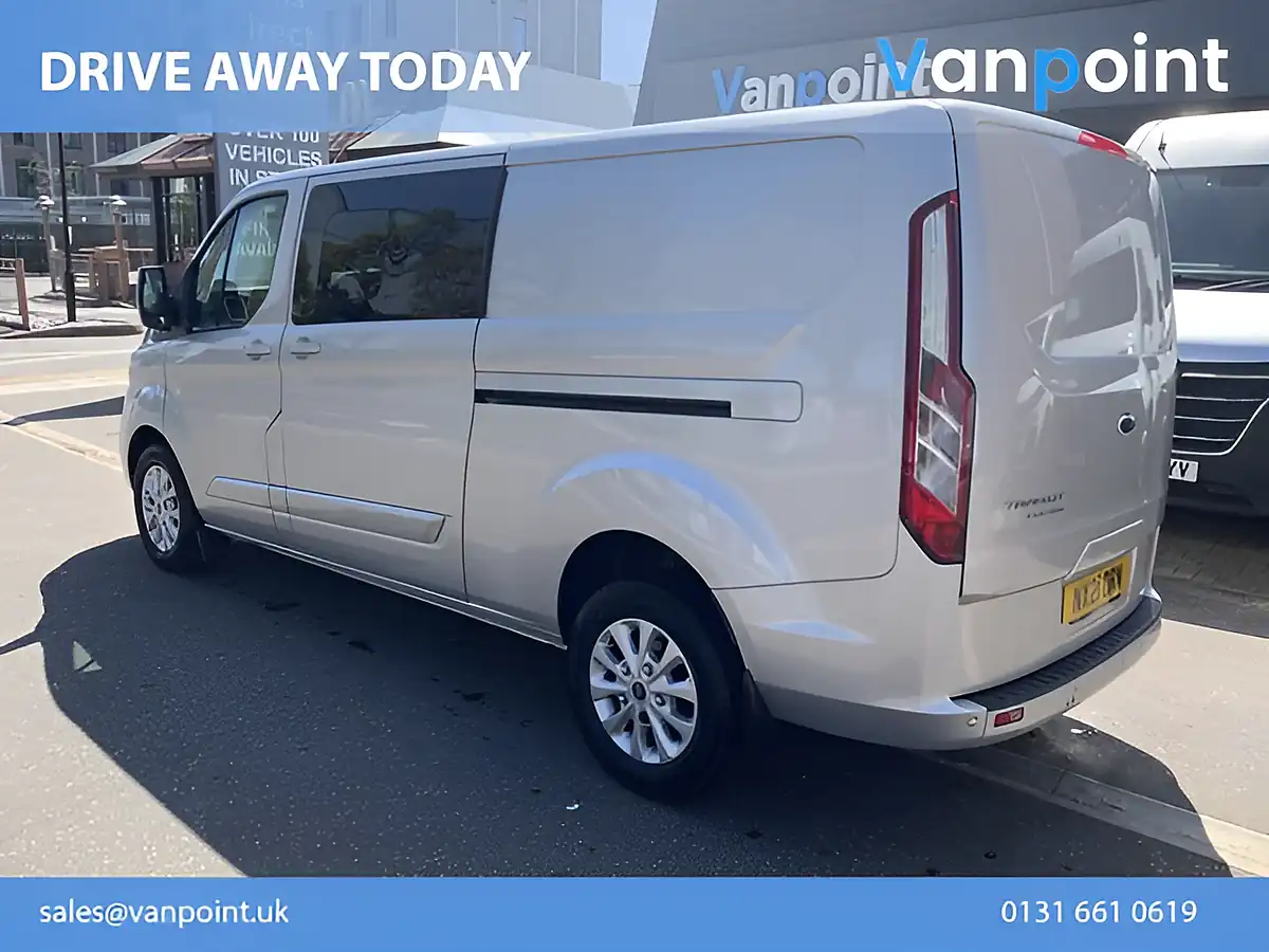 Used 2021 Ford Transit Custom Limited Silver - Interior and Exterior details 4