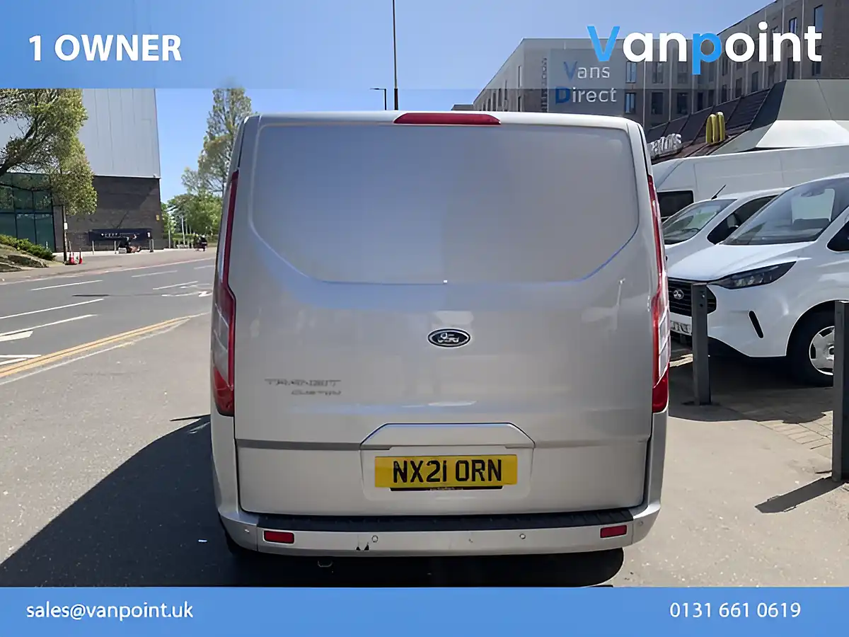 Used 2021 Ford Transit Custom Limited Silver - Interior and Exterior details 5