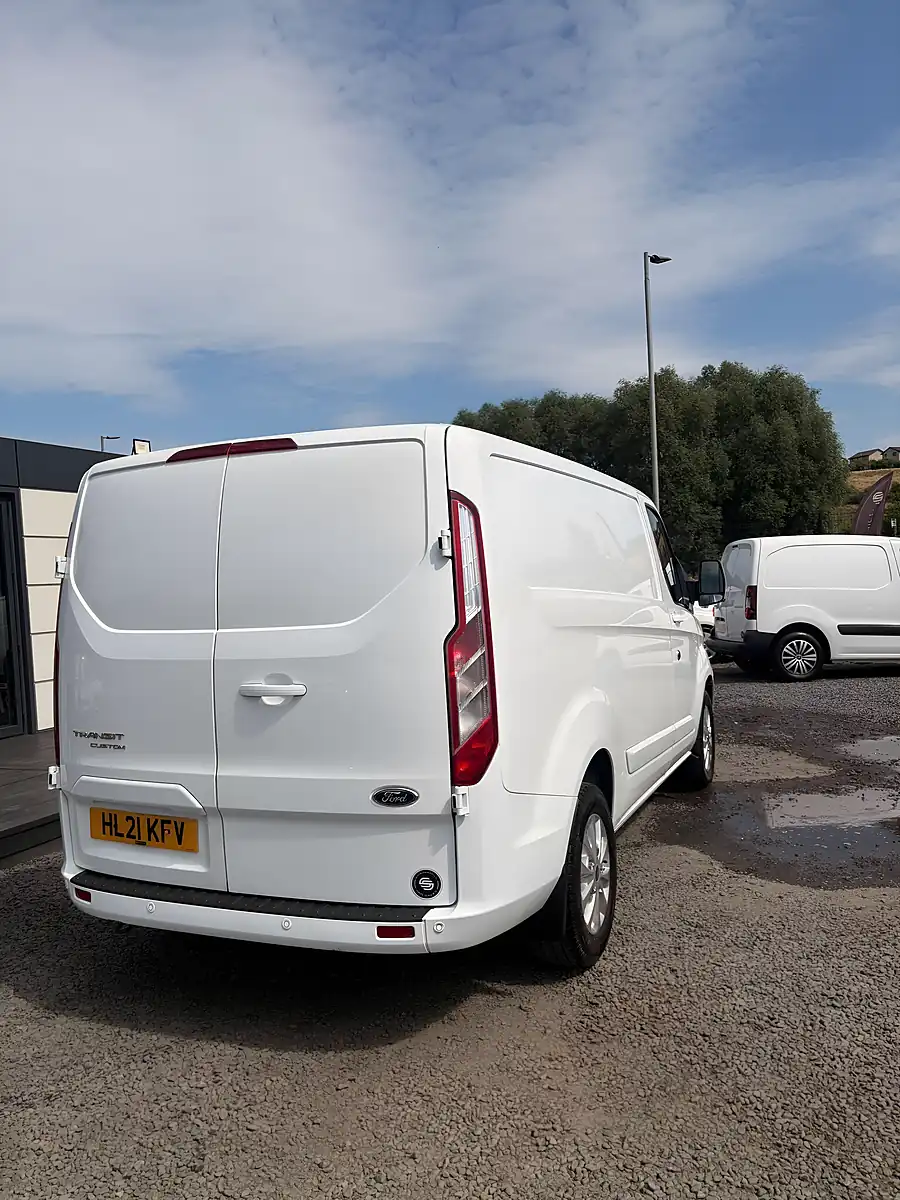 Used 2021 Ford Transit Custom Limited White - Interior and Exterior details 6