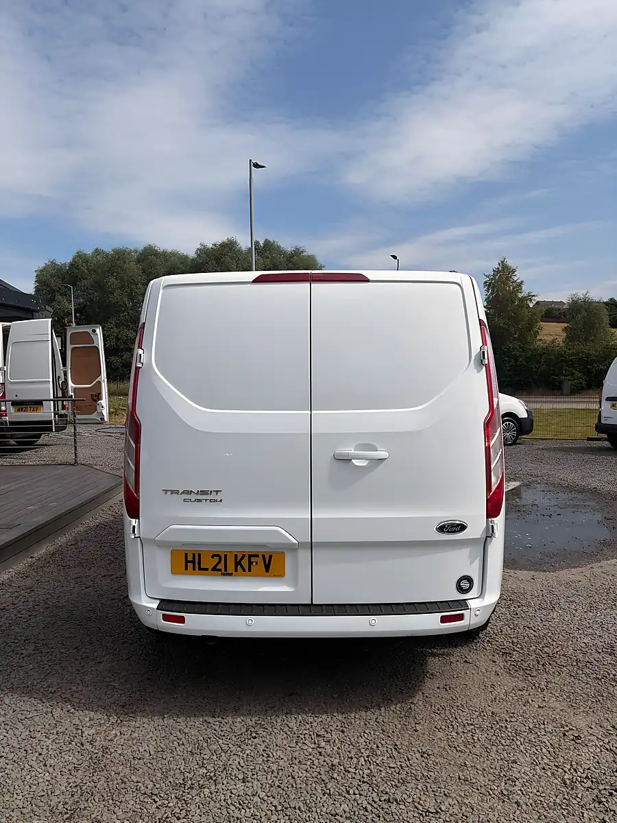 Used 2021 Ford Transit Custom Limited White - Interior and Exterior details 7