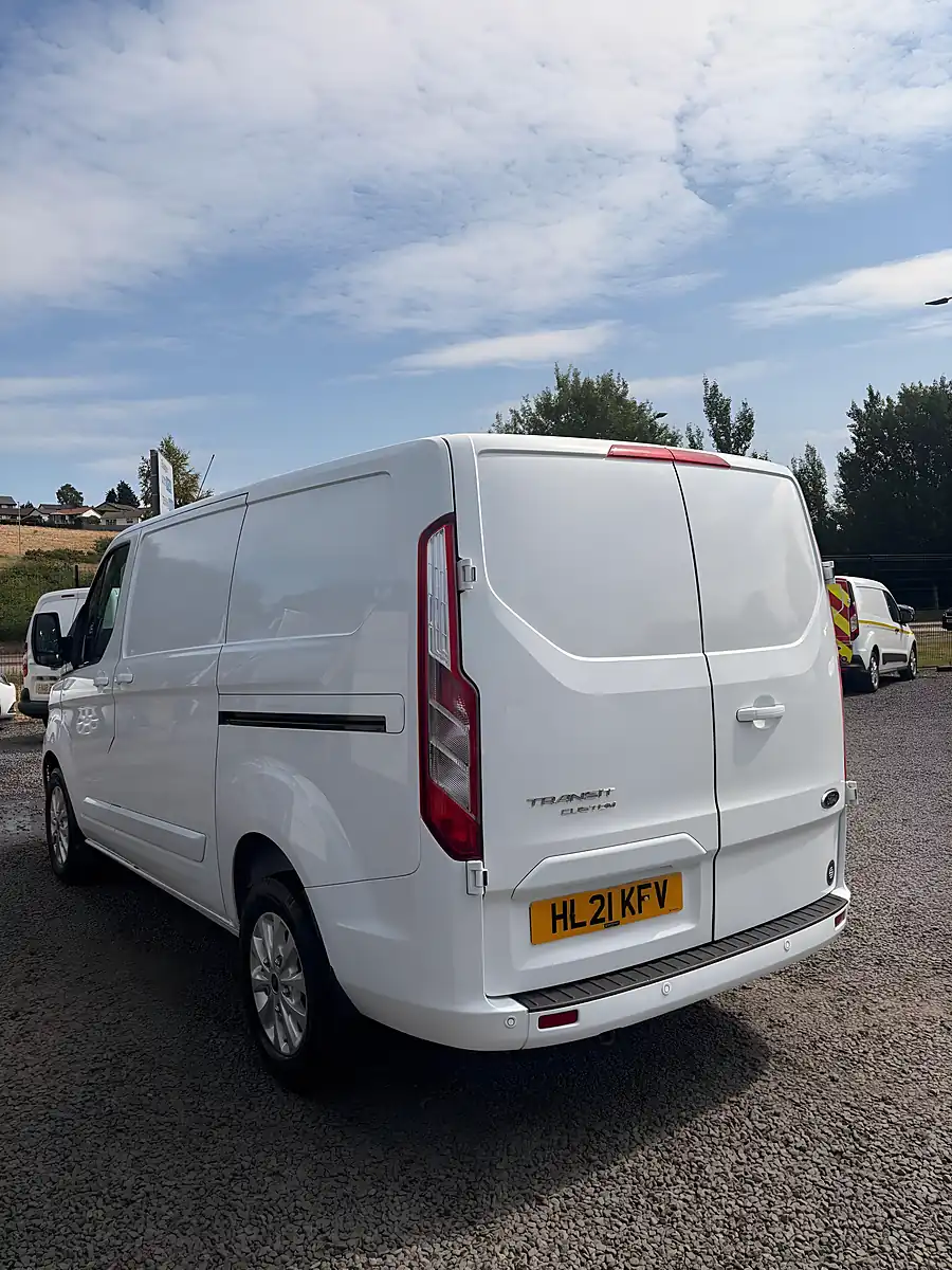 Used 2021 Ford Transit Custom Limited White - Interior and Exterior details 8