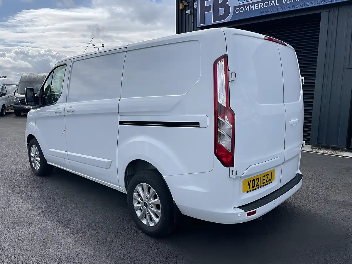 Used 2021 Ford Transit Custom Limited White - Interior and Exterior details 9