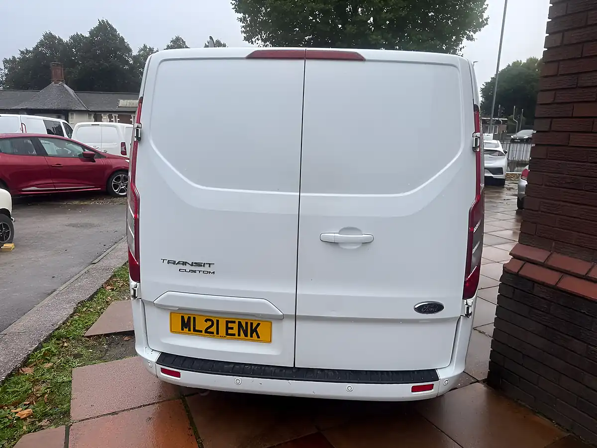 Used 2021 Ford Transit Custom Limited White - Interior and Exterior details 6