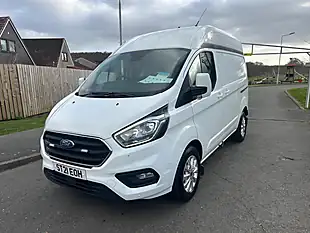Used 2021 Ford Transit Custom Limited White - Interior and Exterior details 2