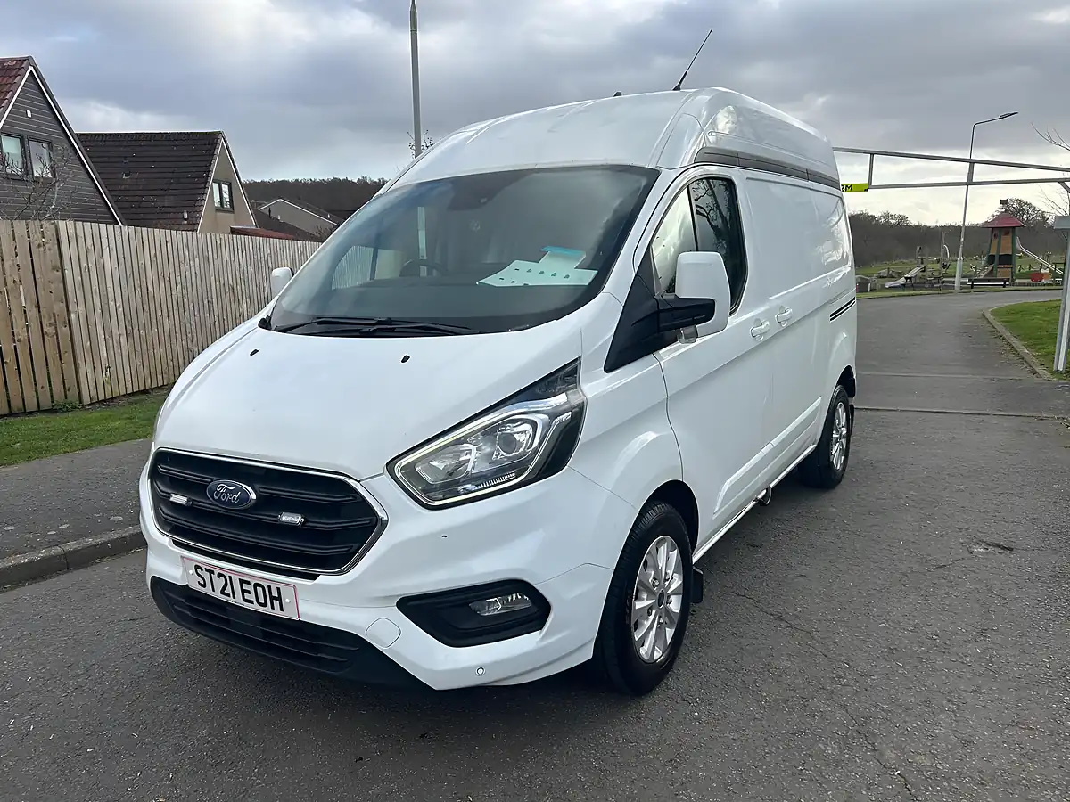 Used 2021 Ford Transit Custom Limited White - Interior and Exterior details 2
