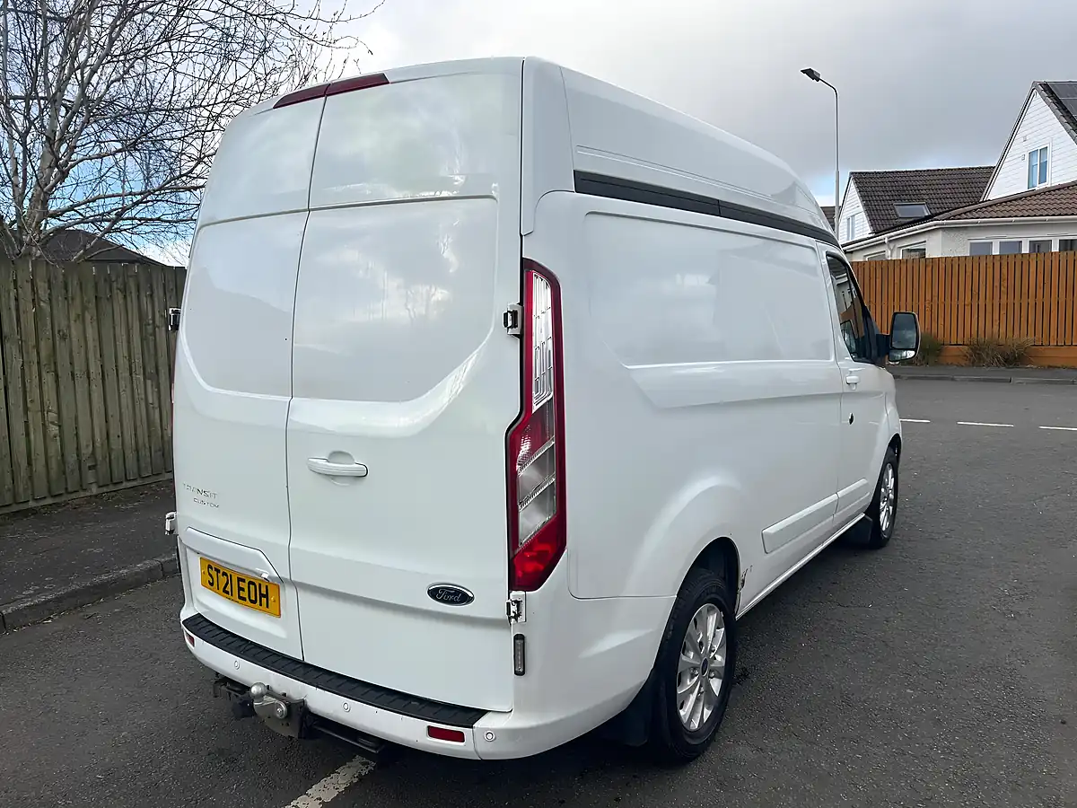 Used 2021 Ford Transit Custom Limited White - Interior and Exterior details 5