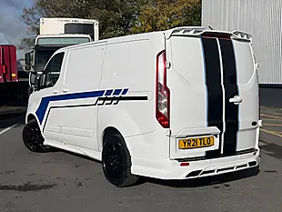 Used 2021 Ford Transit Custom Limited White - Interior and Exterior details 8