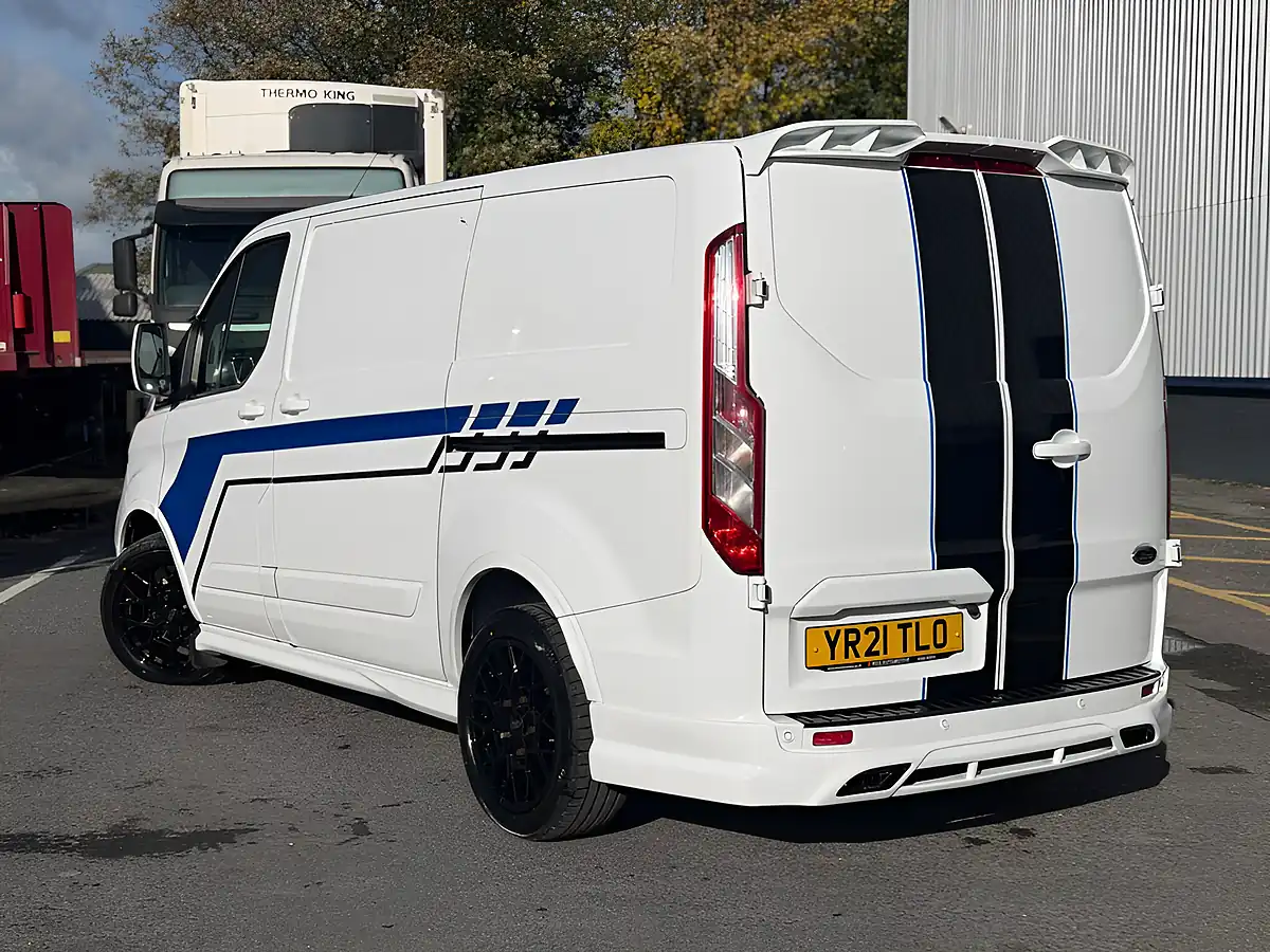 Used 2021 Ford Transit Custom Limited White - Interior and Exterior details 8