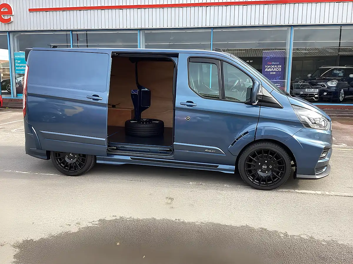 Used 2021 Ford Transit Custom Ms-Rt Limited Chrome Blue (metallic) - Interior and Exterior details 12