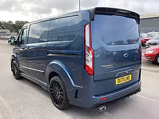 Used 2021 Ford Transit Custom Ms-Rt Limited Chrome Blue (metallic) - Interior and Exterior details 2