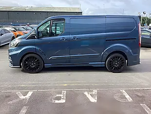 Used 2021 Ford Transit Custom Ms-Rt Limited Chrome Blue (metallic) - Interior and Exterior details 9