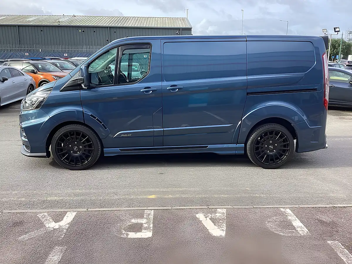 Used 2021 Ford Transit Custom Ms-Rt Limited Chrome Blue (metallic) - Interior and Exterior details 9