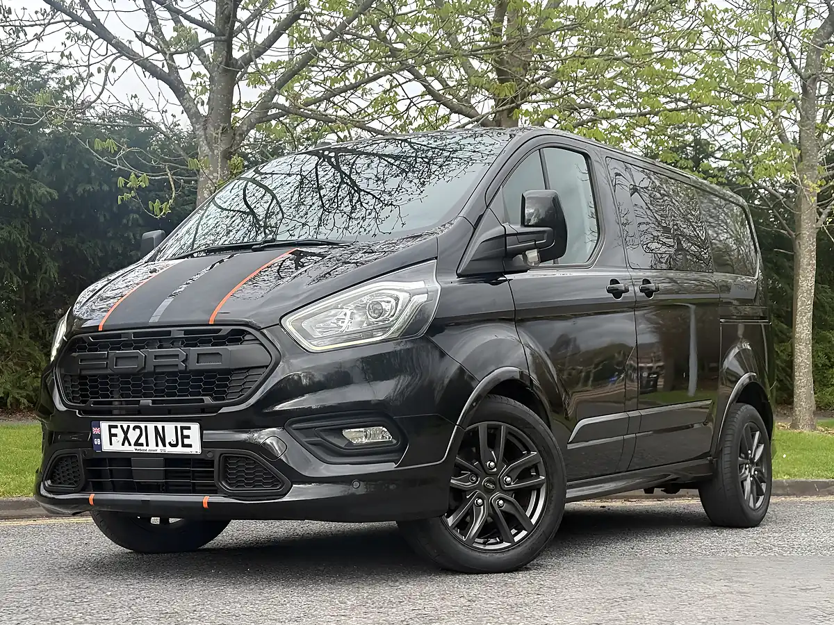 Used 2021 Ford Transit Custom Sport Black - Interior and Exterior details 2