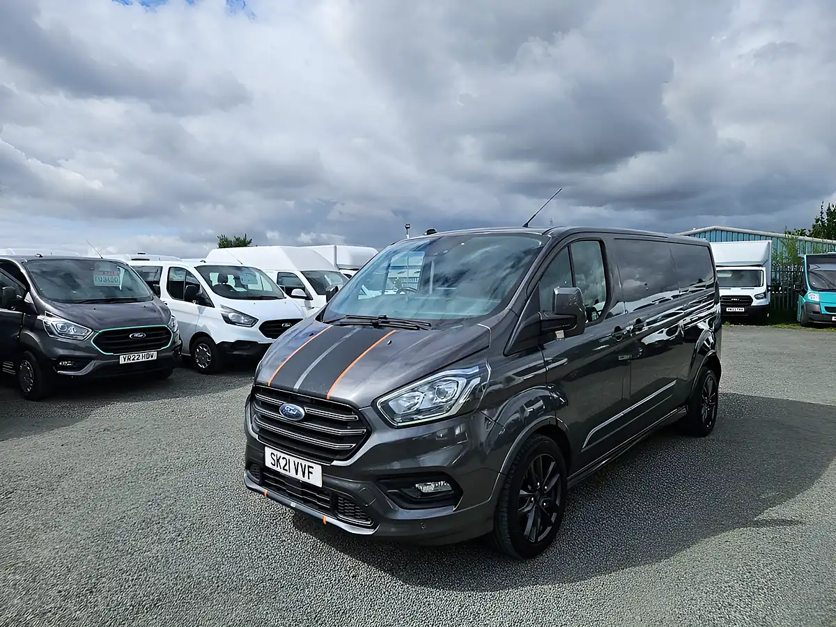Used 2021 Ford Transit Custom Sport Panel Van Grey - Interior and Exterior details 4