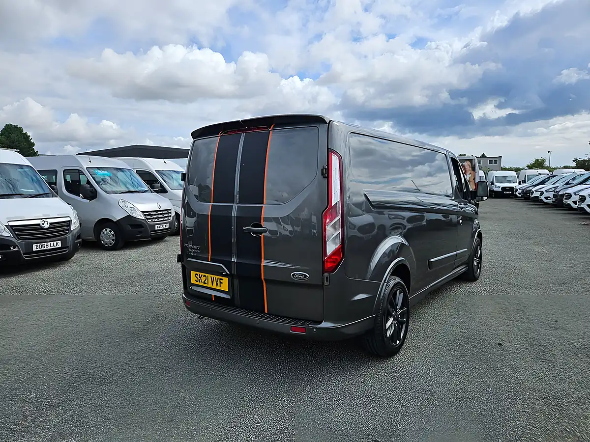 Used 2021 Ford Transit Custom Sport Panel Van Grey - Interior and Exterior details 8