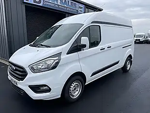 Used 2021 Ford Transit Custom Trend L2H2 White - Interior and Exterior details 3
