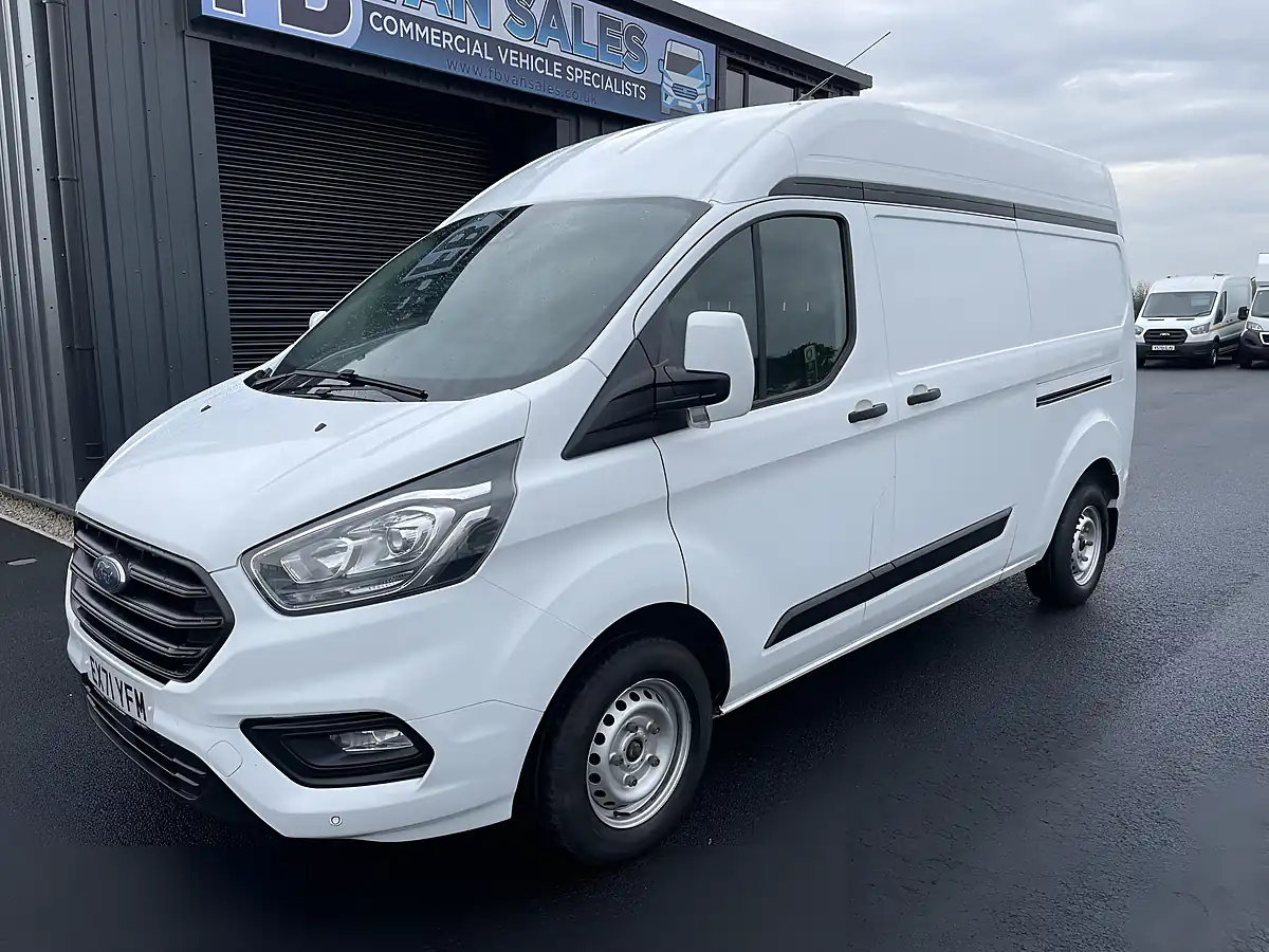 Used 2021 Ford Transit Custom Trend L2H2 White - Interior and Exterior details 3